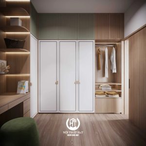 Tủ Quần Áo Âm Tường Hiện Đại Cao Cấp